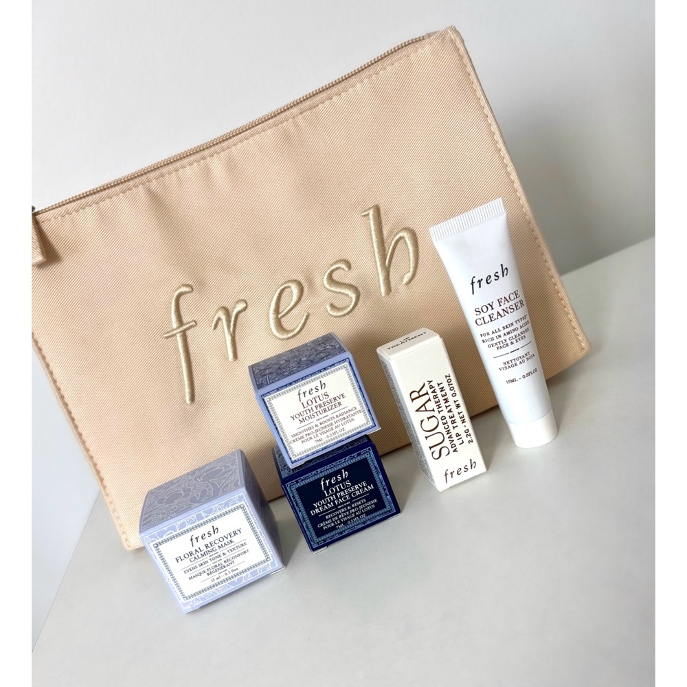 Fresh Deluxe Travel Set with Travel Pouch